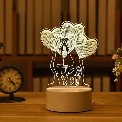 3D Lamp Acrylic